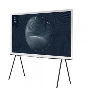 삼성 22년 NEW  Lifestyle The Serif QLED 4K TV 163cm 클라우드화이트 KQ65LSB01AFXKR