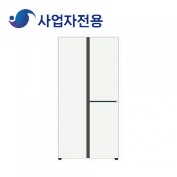 삼성  양문형 냉장고 846L 클린 화이트