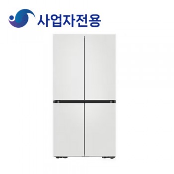 삼성  BESPOKE 냉장고 4도어 875 L 매트멜로우화이트