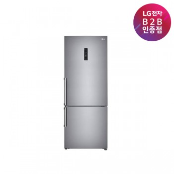 [LG전자]모던엣지 상냉장 하냉동 냉장고 샤인 462L M451S53