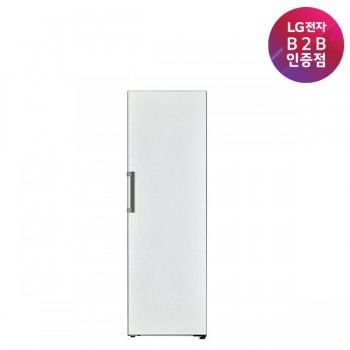 [LG전자]컨버터블 패키지 오브제컬렉션 메탈 냉장고 화이트 384L X321MW3S