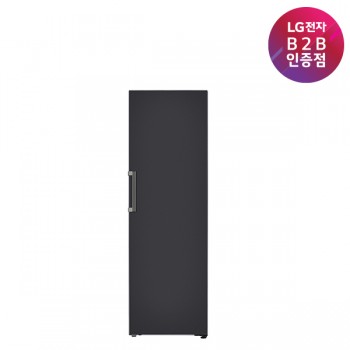 [LG전자]컨버터블 패키지 오브제컬렉션 메탈 냉장고 블랙 384L X321MB3S